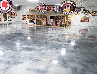 Metallic Epoxy Flooring Arlington Heights